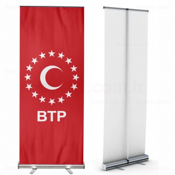 Bamsz Trkiye Partisi Roll Up Banner