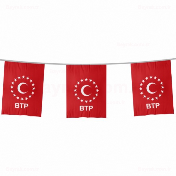 Bamsz Trkiye Partisi pe Dizili Bayrak