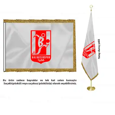 Balıkesirspor Saten Makam Bayrağı