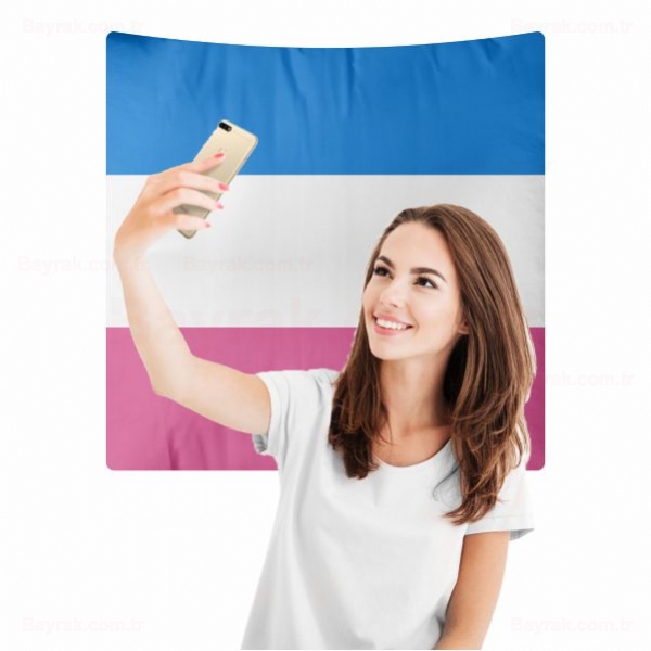 Bandera Heterosexual Arka Plan Selfie ekim Manzaralar