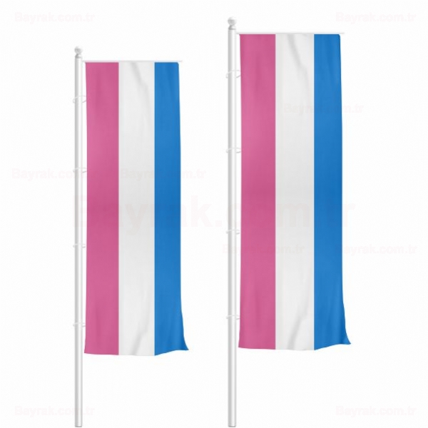 Bandera Heterosexual Dikey ekilen Bayrak