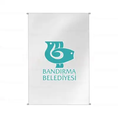 Bandrma Belediyesi Bina Boyu Bayrak