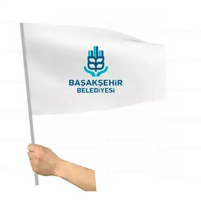 Başakşehir Belediyesi Sopalı Bayrak