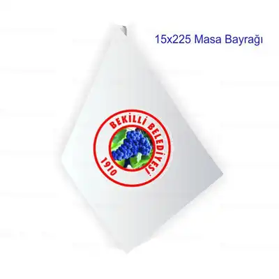 Bekilli Belediyesi Masa Bayrağı