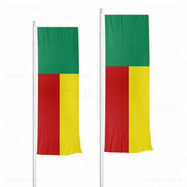 Benin Dikey Çekilen Bayrak