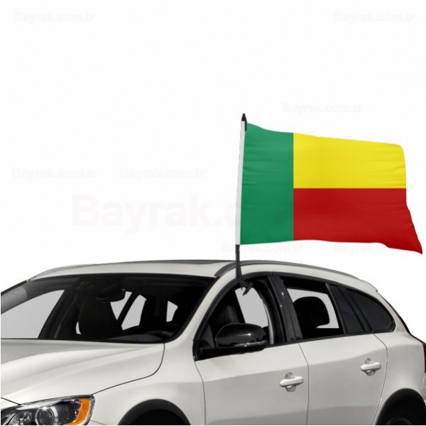 Benin Özel Araç Konvoy Bayrak