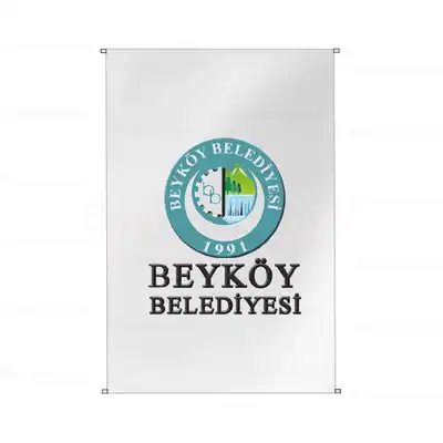 Beyky Belediyesi Bina Boyu Bayrak