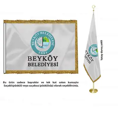 Beyky Belediyesi Saten Makam Bayra