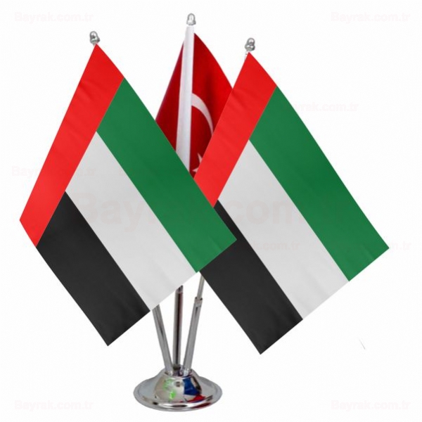 Birleik Arap Emirlikleri 3 l Masa Bayrak