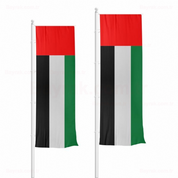Birleik Arap Emirlikleri Dikey ekilen Bayrak