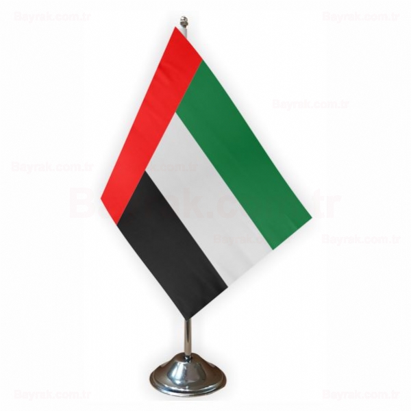 Birleik Arap Emirlikleri Tekli Masa Bayrak