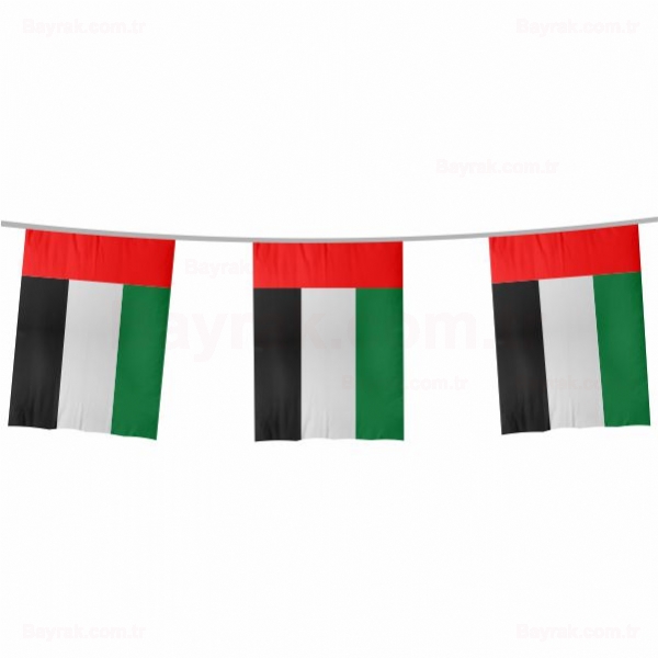 Birleik Arap Emirlikleri pe Dizili Bayrak