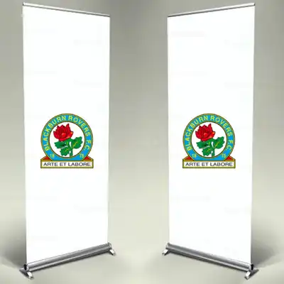 Blackburn Rovers Roll Up Banner