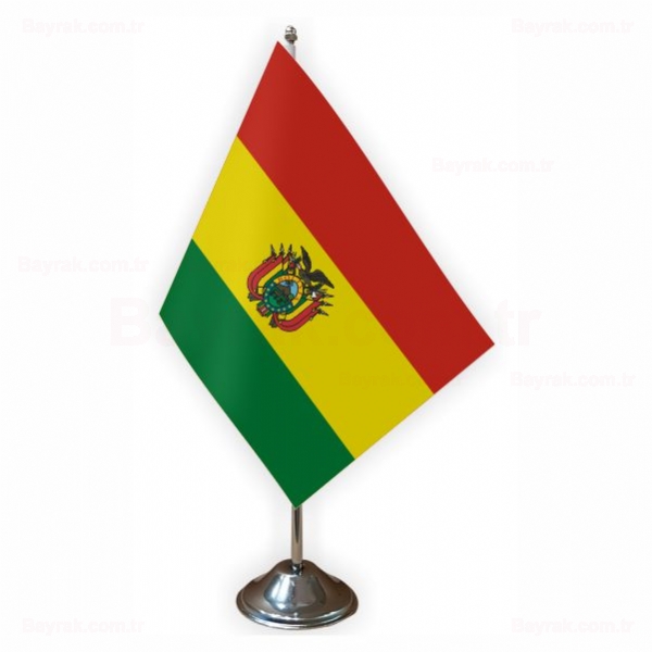Bolivya Tekli Masa Bayrak