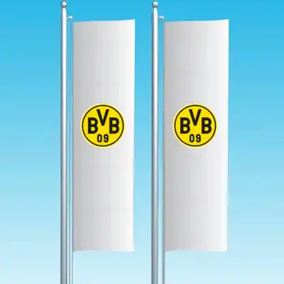 Borussia Dortmund Dikey ekilen Bayrak