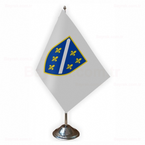 Bosna Hersek Cumhuriyeti Tekli Masa Bayrak