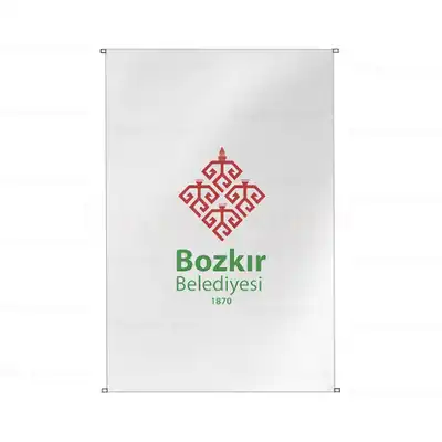 Bozkr Belediyesi Bina Boyu Bayrak