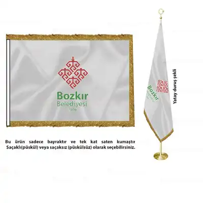 Bozkr Belediyesi Saten Makam Bayra