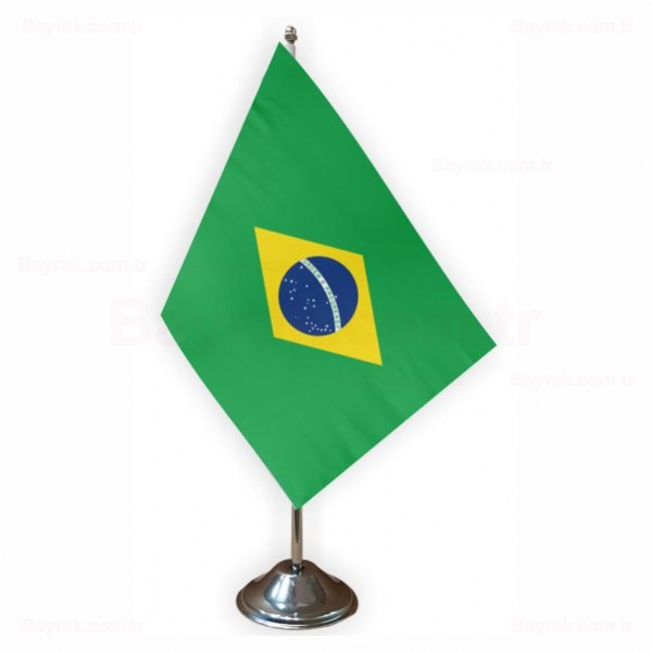 Brezilya Tekli Masa Bayrak