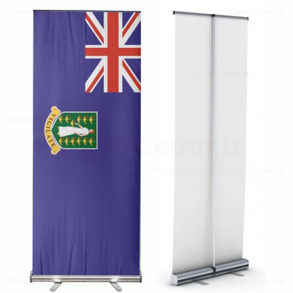 Britanya Virjin Adaları Roll Up Banner