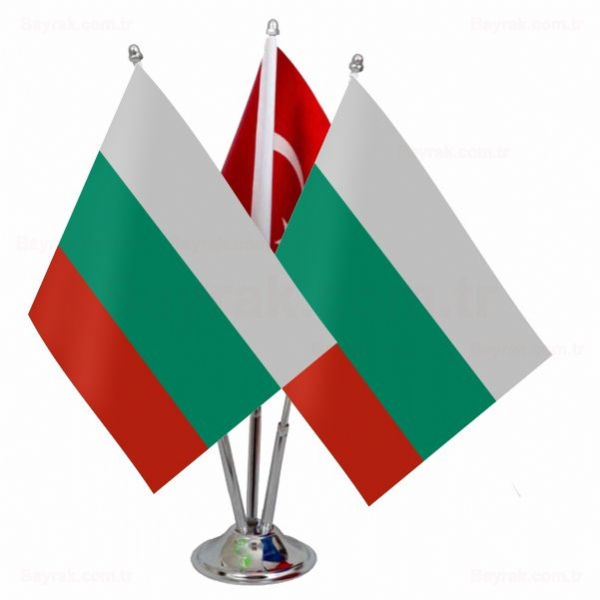 Bulgaristan 3 l Masa Bayrak