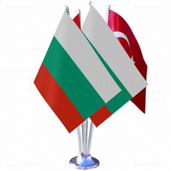 Bulgaristan 4 l Masa Bayrak
