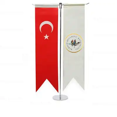 Burdur Belediyesi T Masa Bayrağı