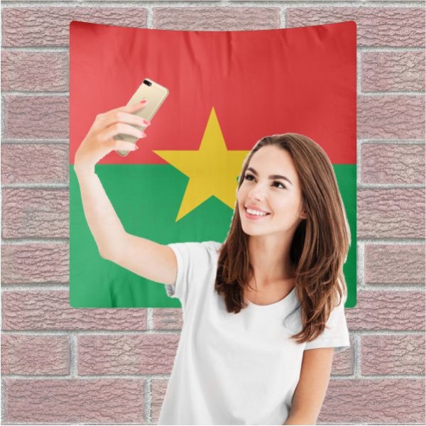 Burkina Faso Arka Plan Selfie ekim Manzaralar