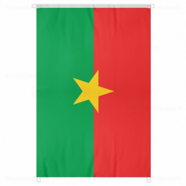 Burkina Faso Bina Boyu Bayrak