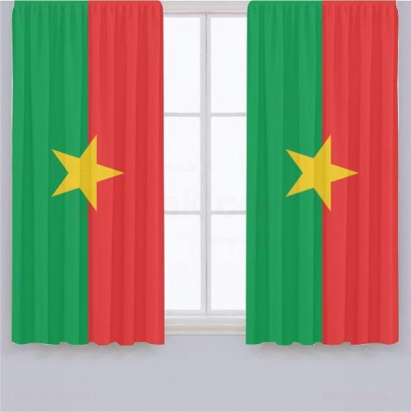 Burkina Faso Saten Gnelik Perde