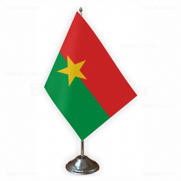 Burkina Faso Tekli Masa Bayrak