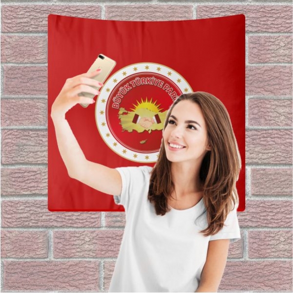 Byk Trkiye Partisi Arka Plan Selfie ekim Manzaralar