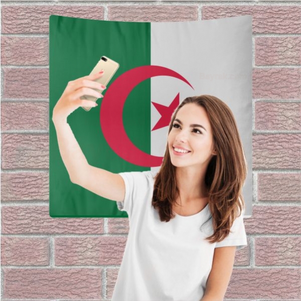 Cezayir Arka Plan Selfie ekim Manzaralar