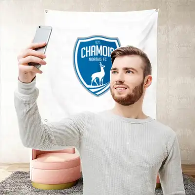 Chamois Niortais Fc Arka Plan Selfie ekim Manzaralar