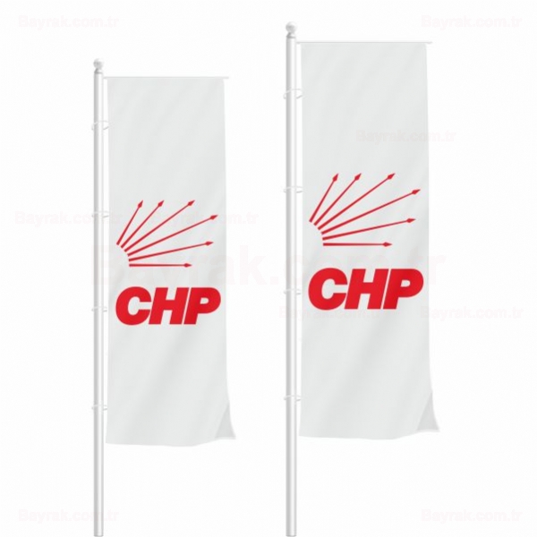 Chp Dikey ekilen Bayrak