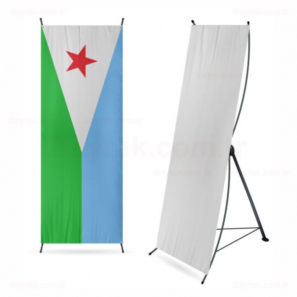 Cibuti Dijital Baskı X Banner