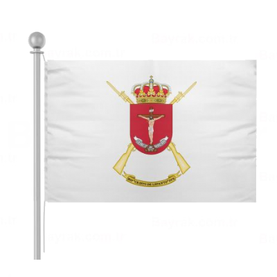 Coat Of Arms Of The 4th Spanish Legion Cristo De Lepanto Bayrak