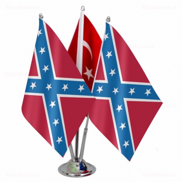 Confederate States Of America Amerika Konfedere Devletleri 3 l Masa Bayrak