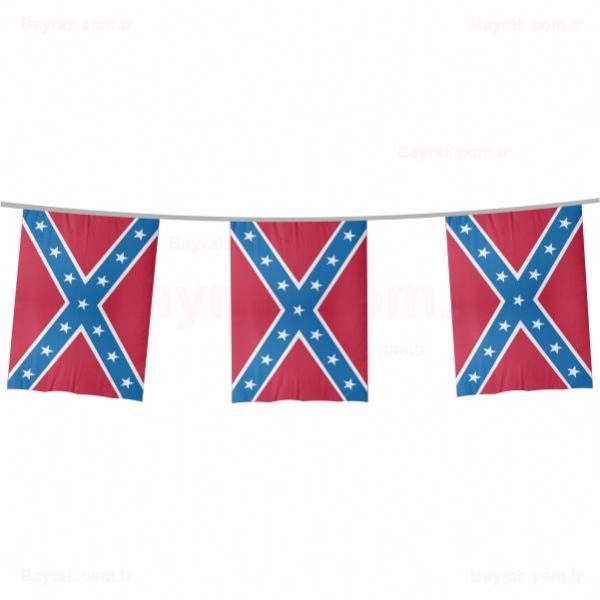 Confederate States Of America Amerika Konfedere Devletleri pe Dizili Bayrak