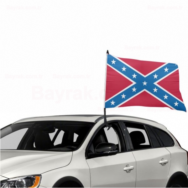 Confederate States Of America Amerika Konfedere Devletleri zel Ara Konvoy Bayrak