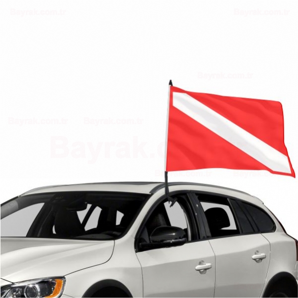 Dalış Özel Araç Konvoy Bayrak