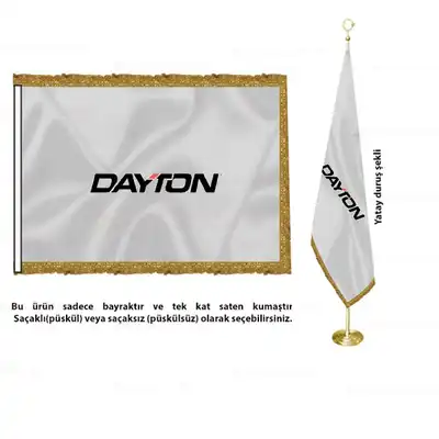 Dayton Saten Makam Bayrağı