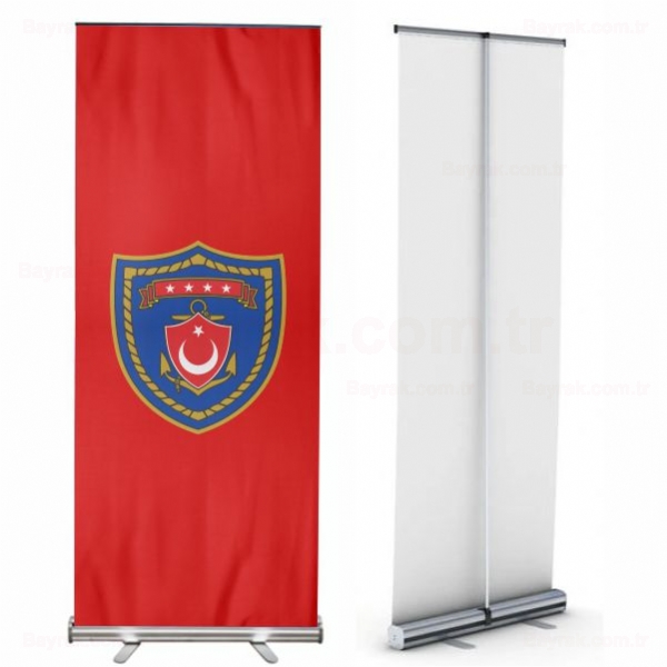 Deniz Kuvvetleri Komutanl Roll Up Banner