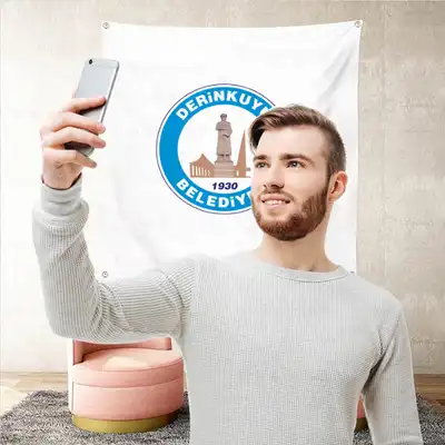 Derinkuyu Belediyesi Arka Plan Selfie ekim Manzaralar