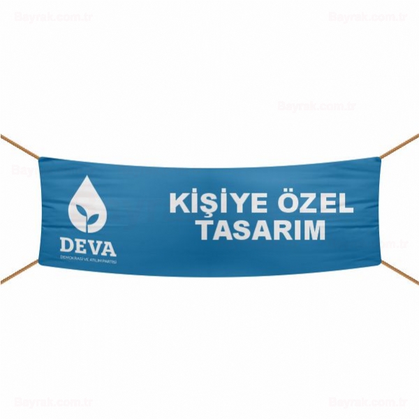 Deva Partisi Afi ve Pankartlar