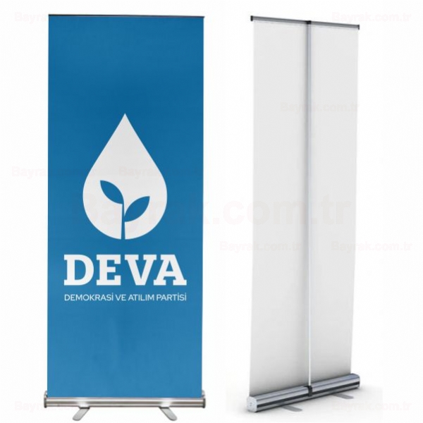 Deva Partisi Roll Up Banner