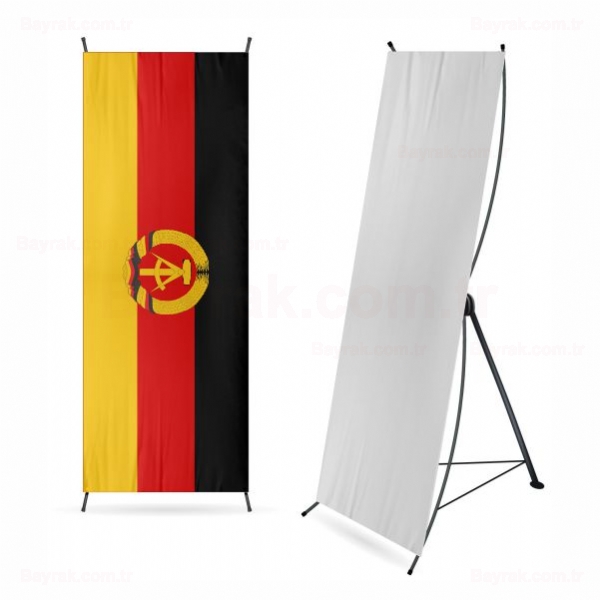Doğu Almanya Dijital Baskı X Banner
