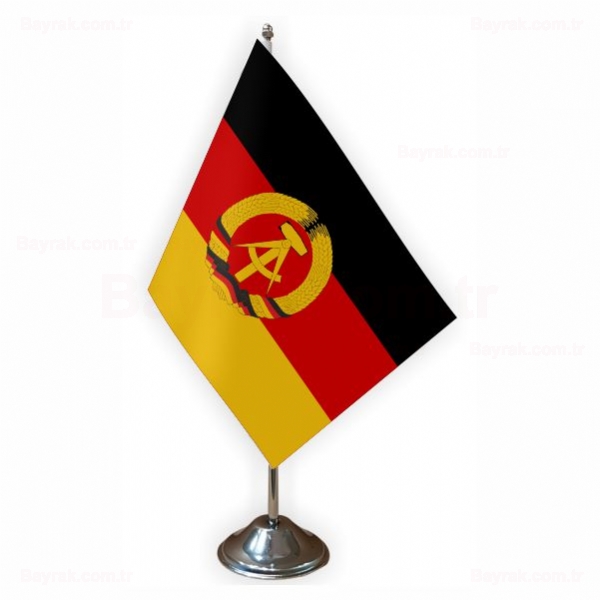 Doğu Almanya Tekli Masa Bayrak