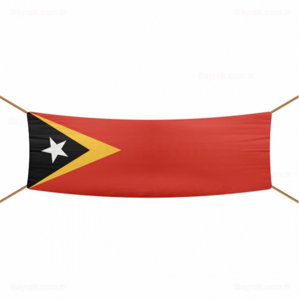 Dou Timor Afi ve Pankartlar