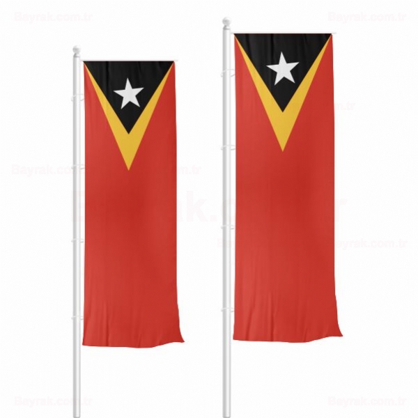 Dou Timor Dikey ekilen Bayrak